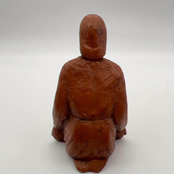 Vintage LDAD Signed Kneeling Woman Sculpture MCM Mid Century Modernist Figurine - Picture 4 of 9